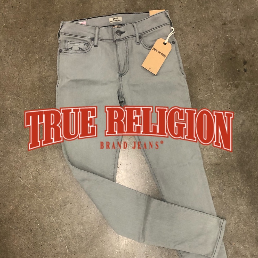 NWT Halle Super Skinny True Religion Jeans